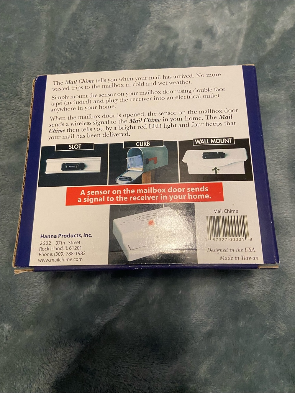Mail Chime Model 1200 Mail Alert - White by - Picture 2 of 2
